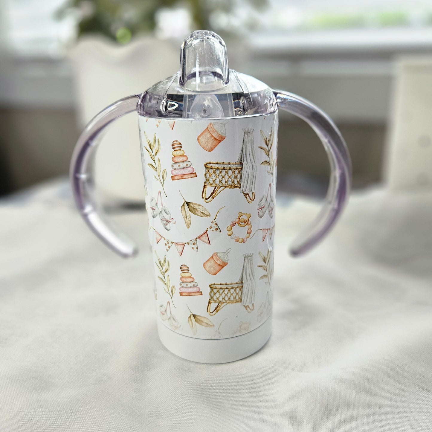 Boho Baby Pattern Sippy Cup Tumbler