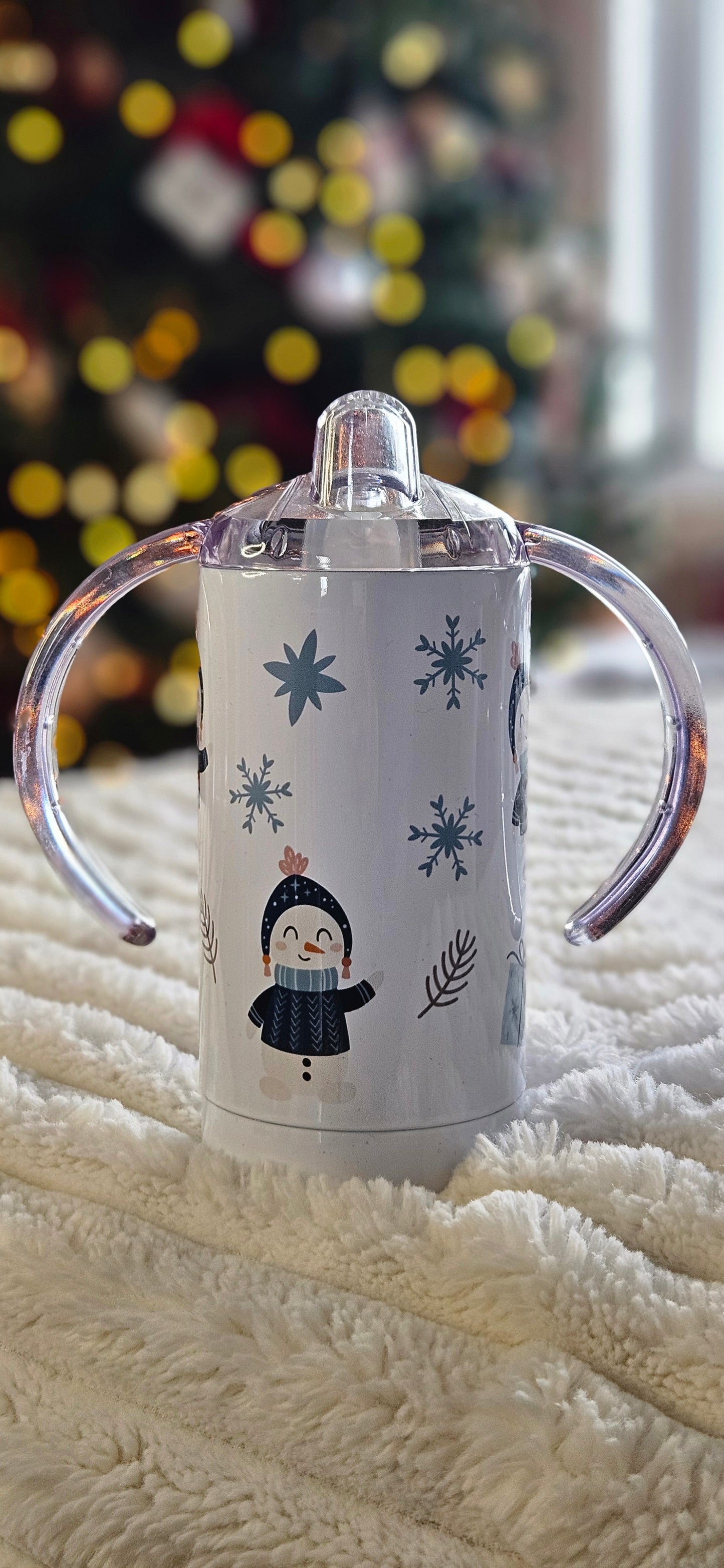 Snowmen Sippy Cup Tumbler