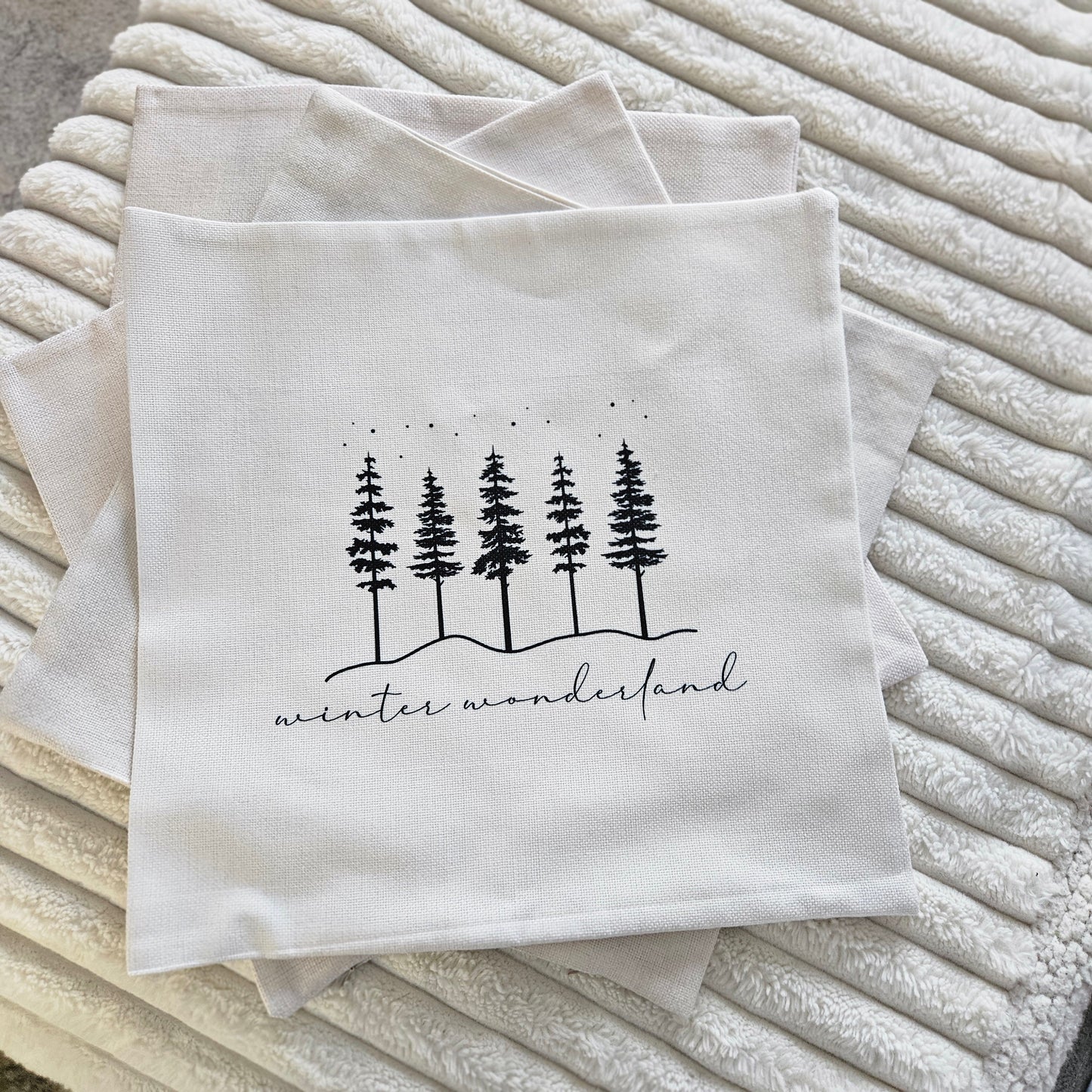 Winter Wonderland Pillow Cover