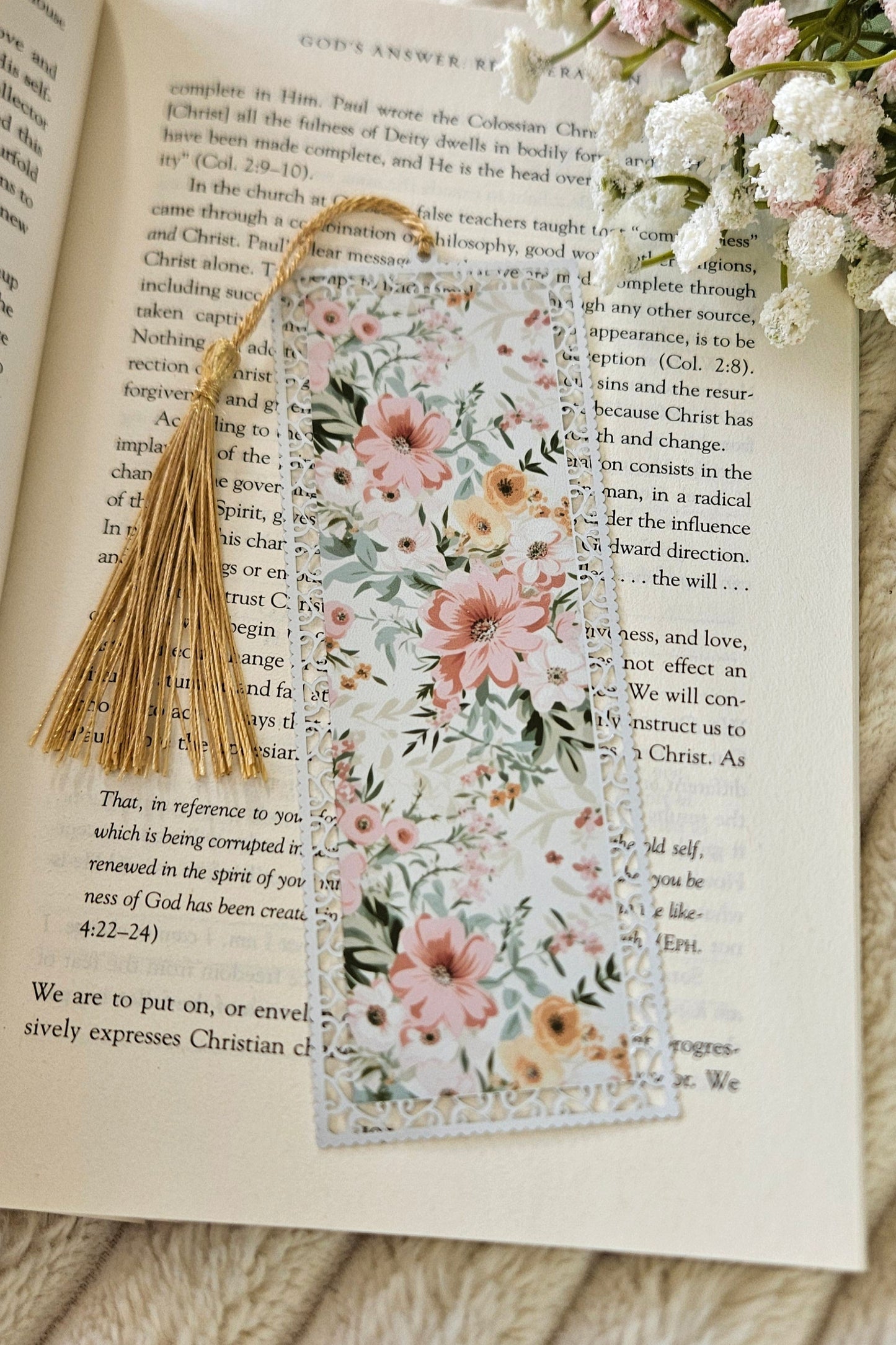 Bookmark - Spring Floral
