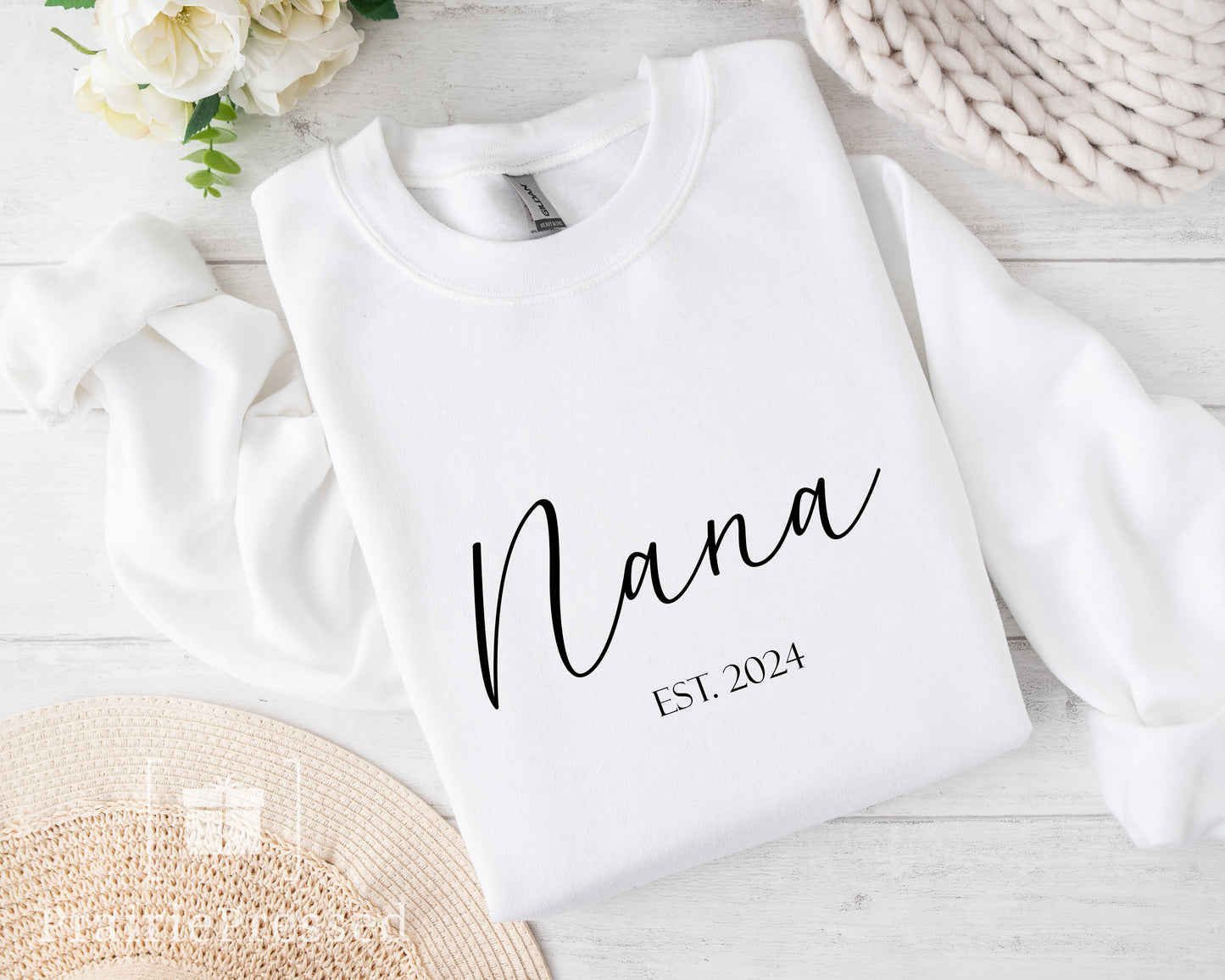 EST. 2024 Custom Crewneck Sweatshirt