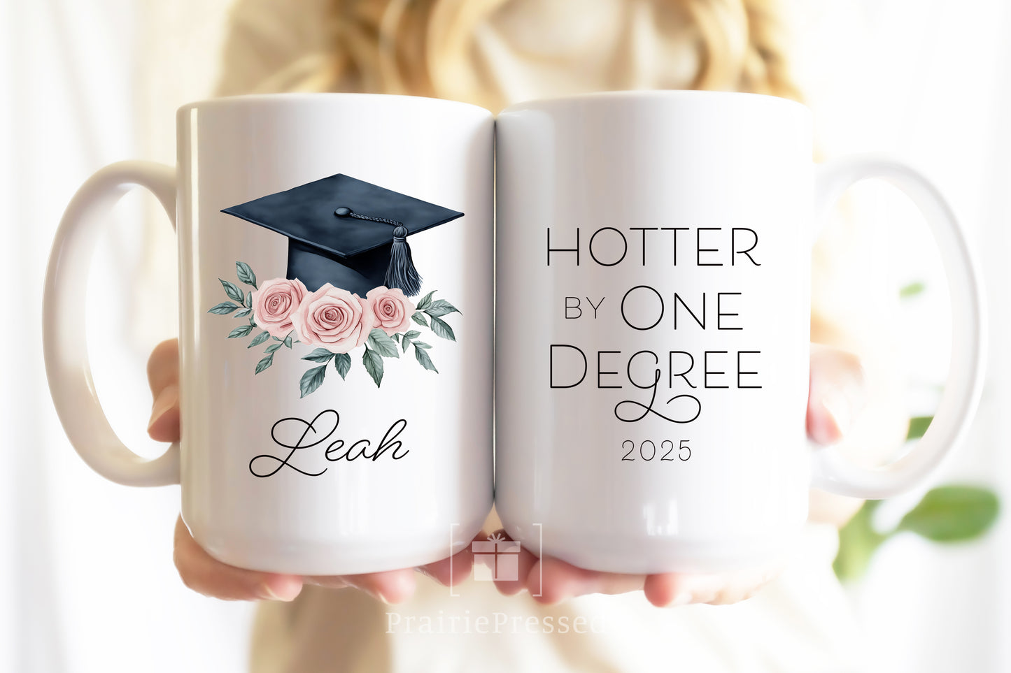 Hotter by One Degree Graduation Ceramic Mug