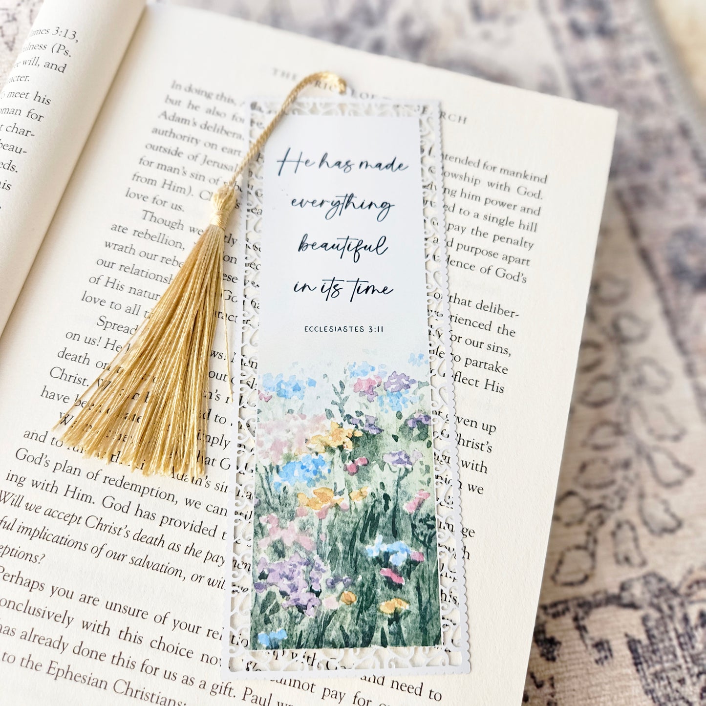 Bookmark - He Has Made Everything Beautiful in its Time