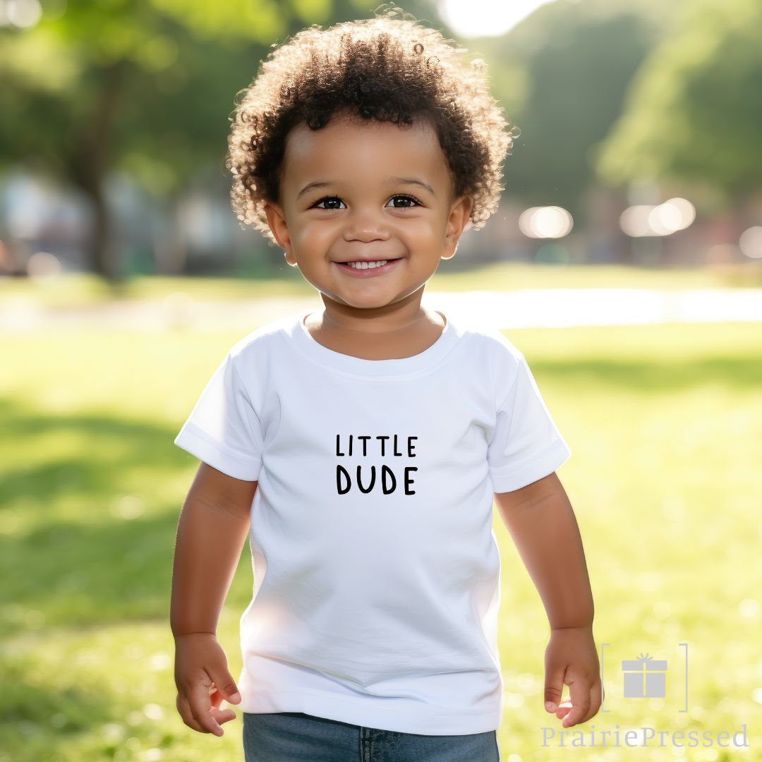Little Dude Toddler's Fine Jersey Tee