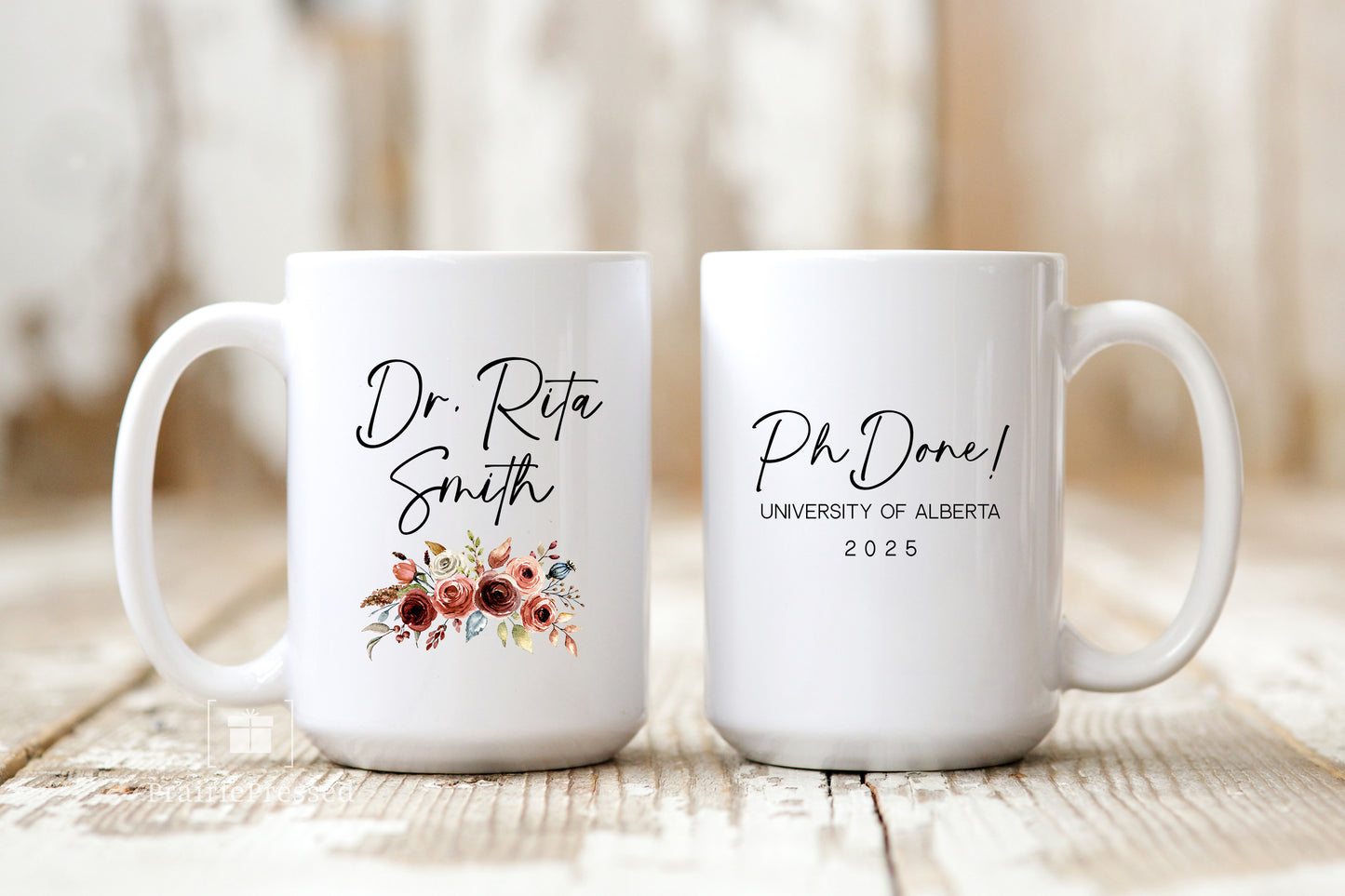 Personalized PhD Mug - PhDone!