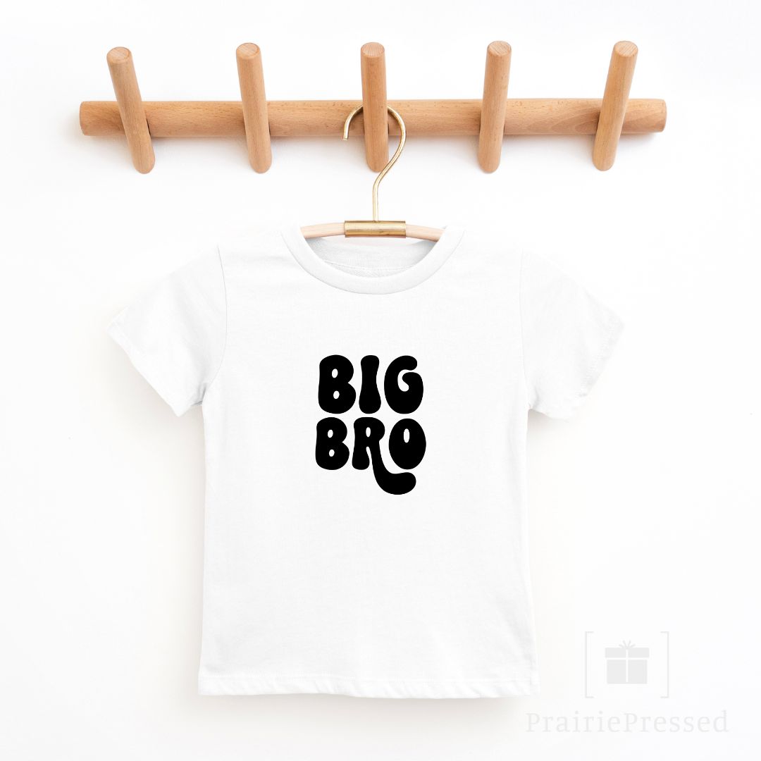Big Bro Retro Toddler's Fine Jersey Tee