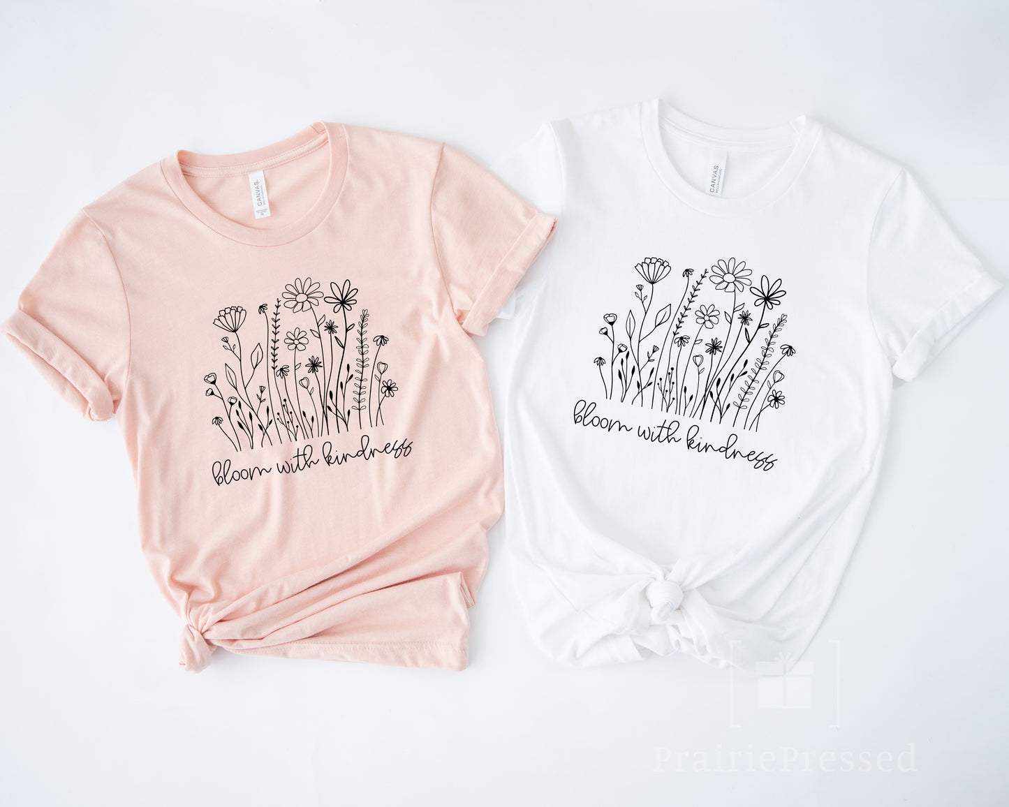 Bloom with Kindness Wildflower T Shirt