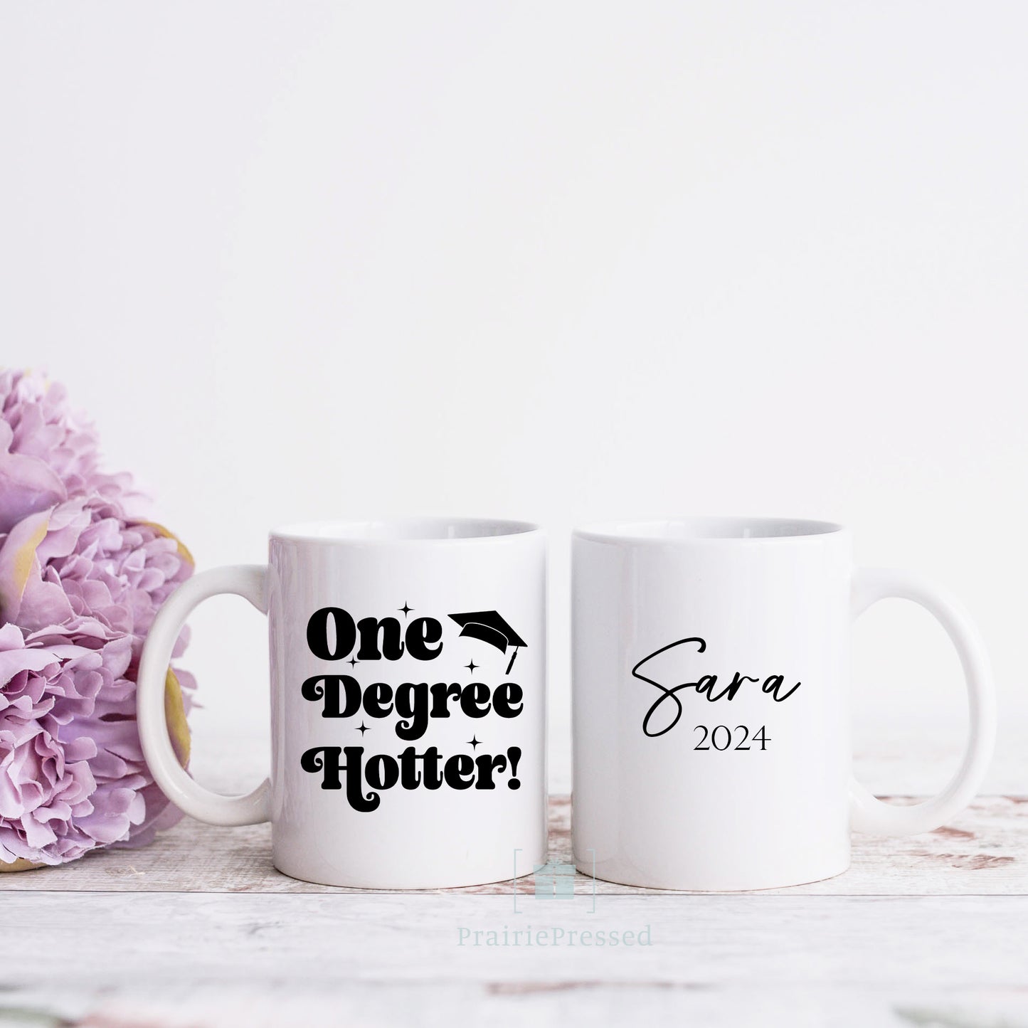 Graduation Ceramic Mug - Hotter by One Degree