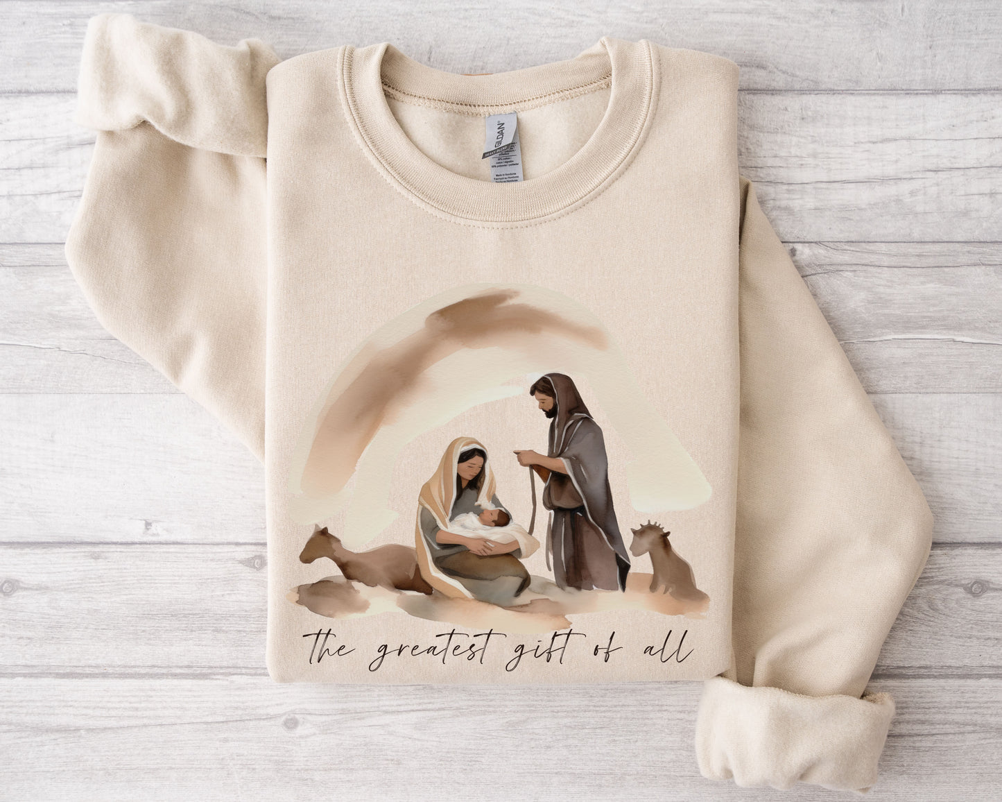 Nativity Christmas Crewneck