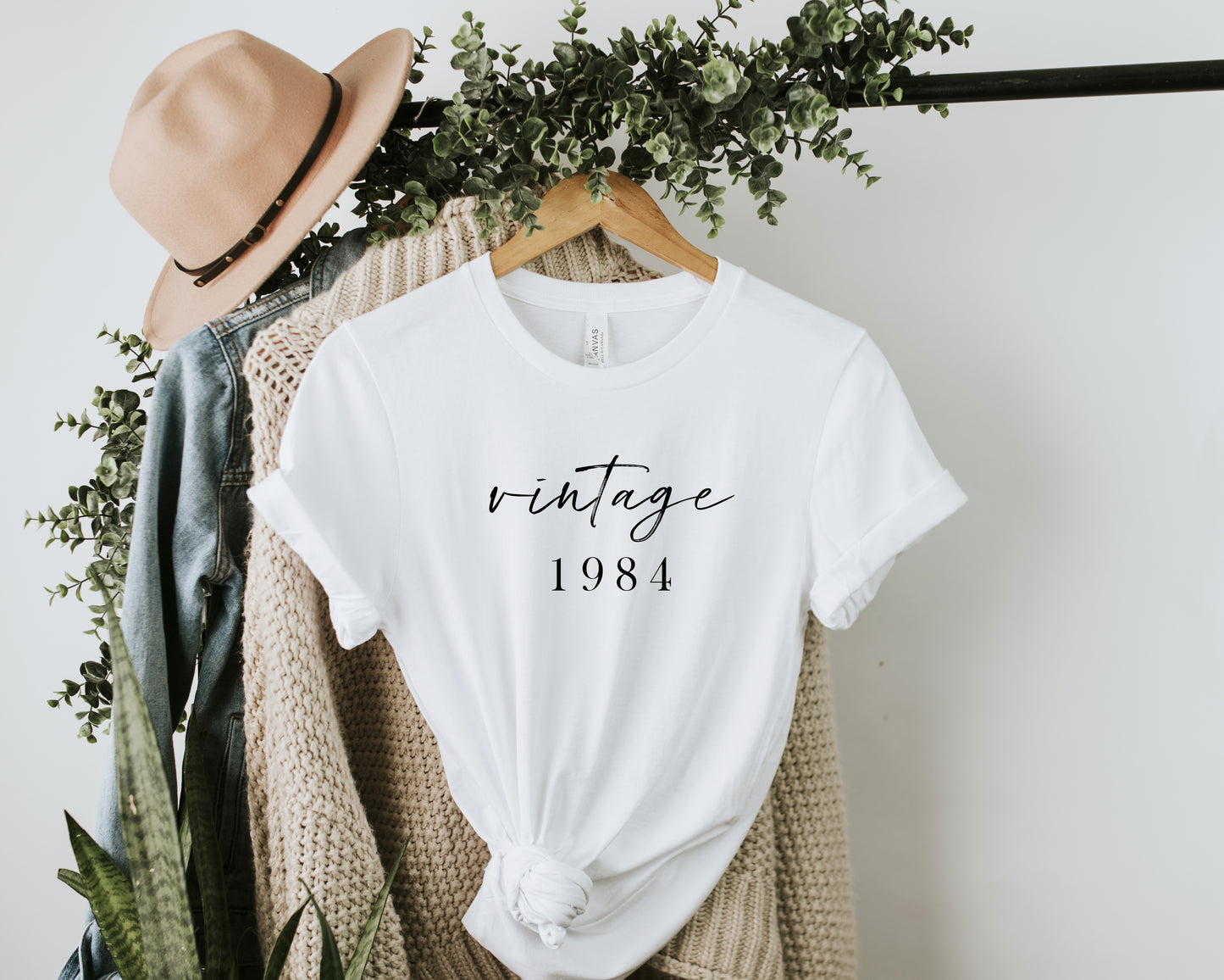 Vintage 1974 Custom Milestone Birthday T Shirt