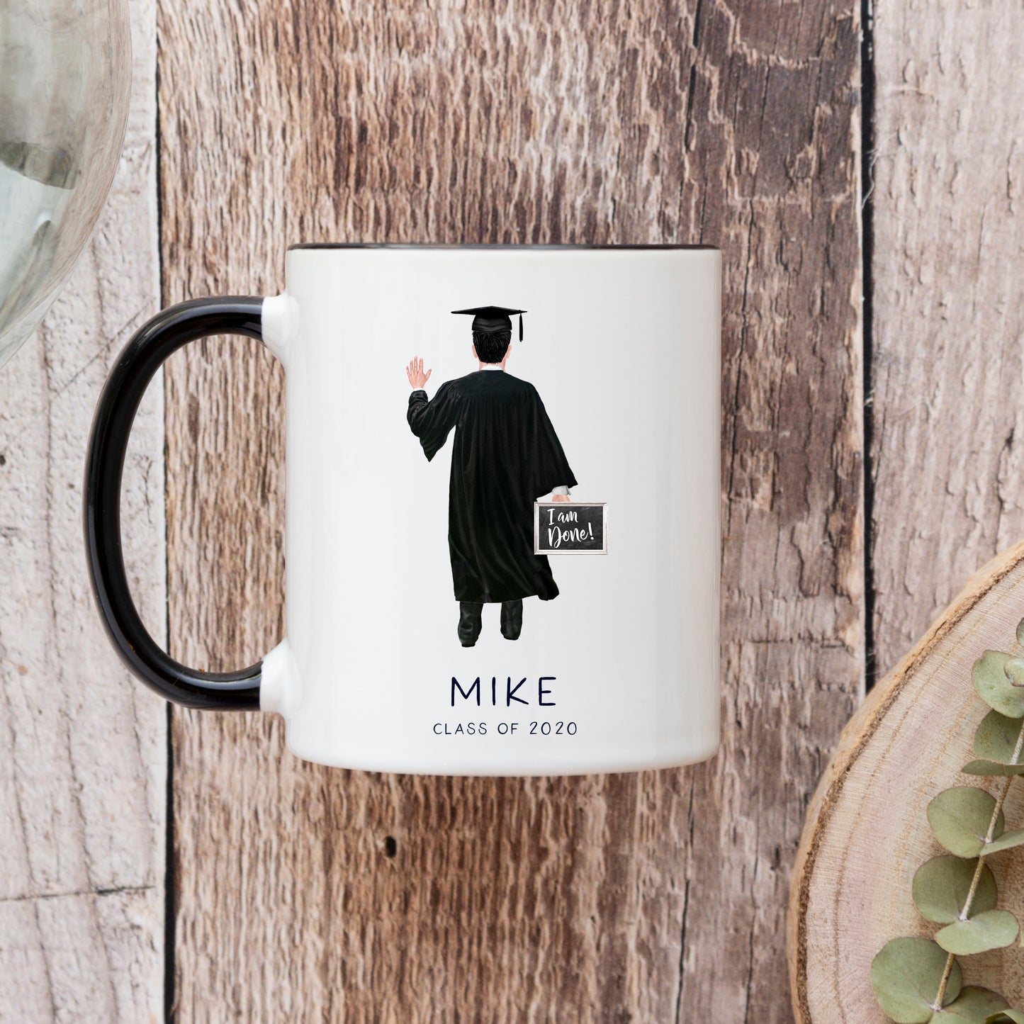 Personalized Graduation Mug - Male or Female Options