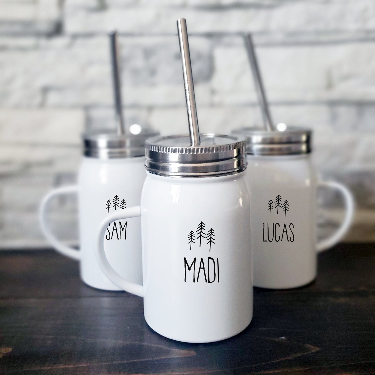 Kids Personalized Mason Jar