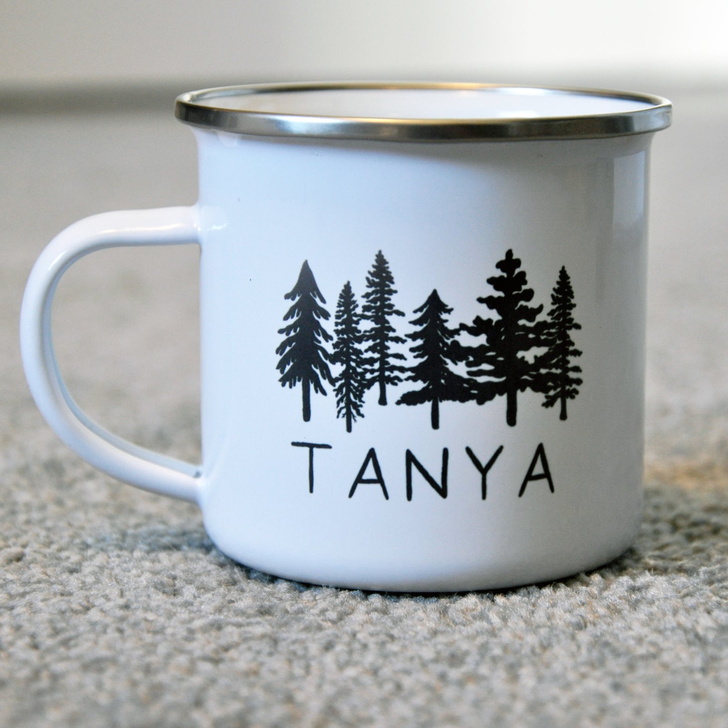 Forest Enamel Mug 12oz