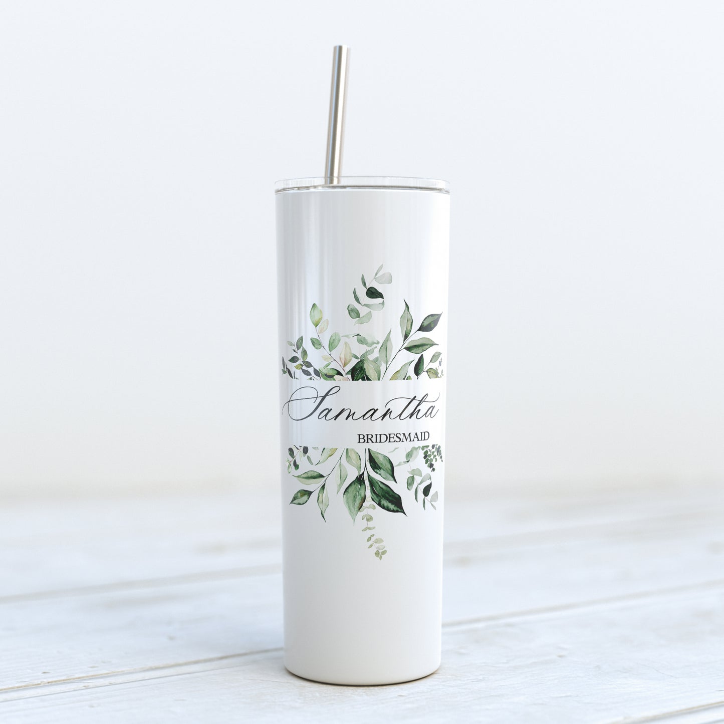 Custom Tumbler - Greenery