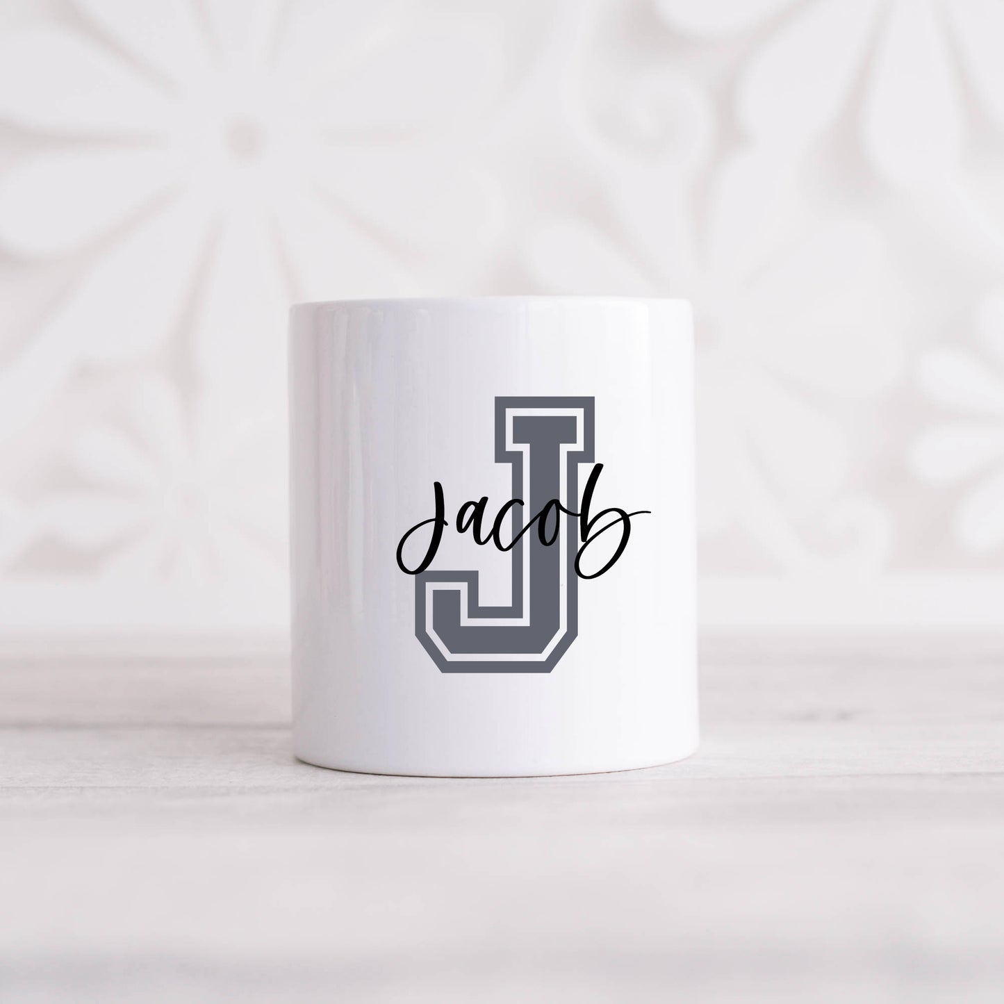 Monogram Coin Bank