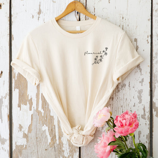 Flourish Wildflower Bouquet T- Shirt