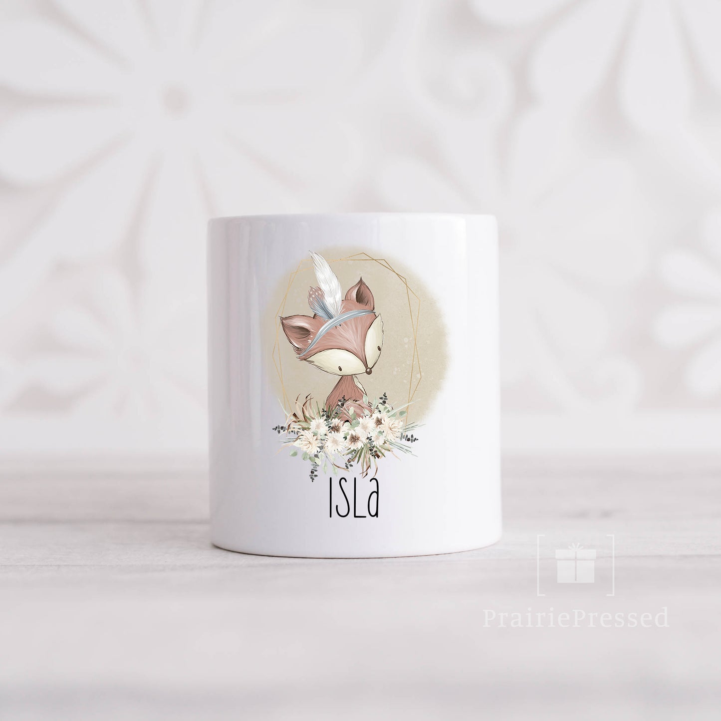 Coin Bank - Fox Boho