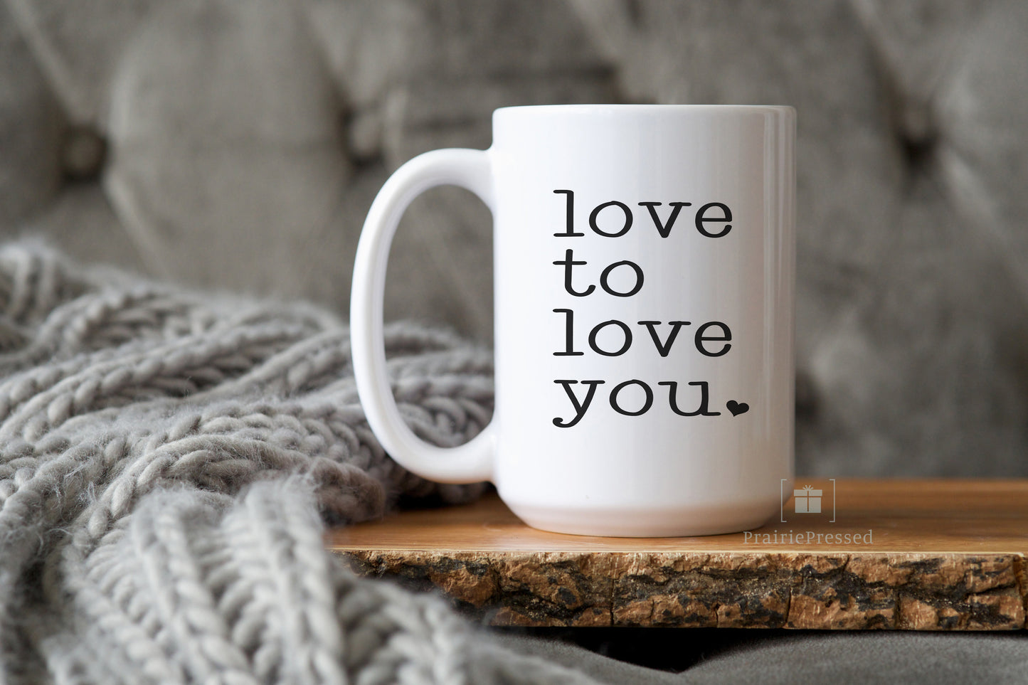Love to Love You Ceramic Mug