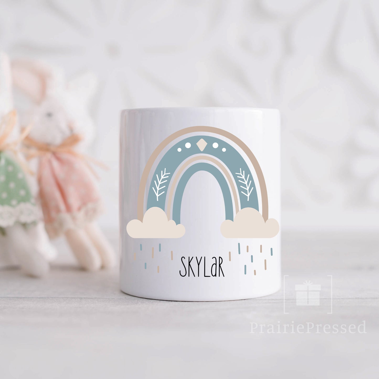 Coin Bank - Boho Rainbows
