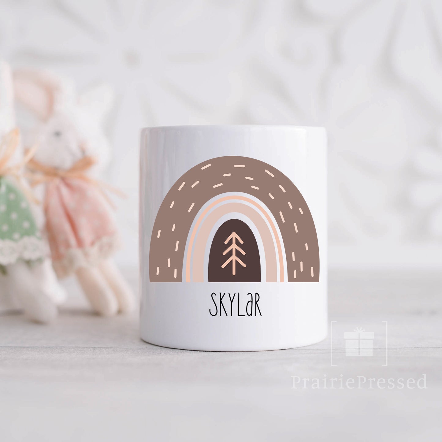 Coin Bank - Boho Rainbows