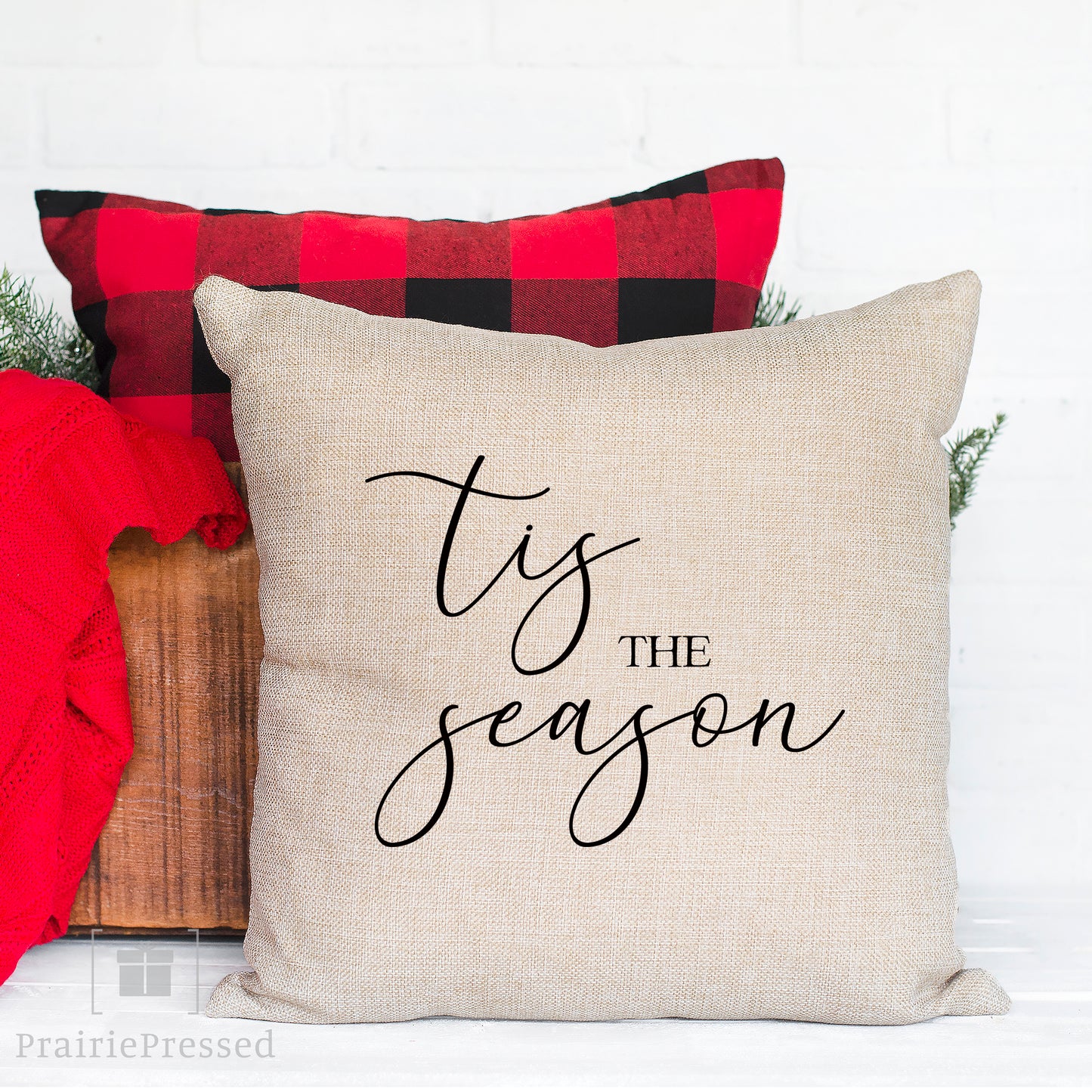 Tis the Season Pillow Cover