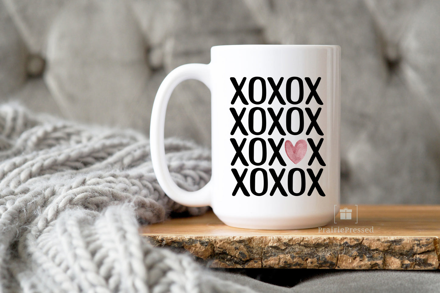 XOXO Love Ceramic Mug 15oz.