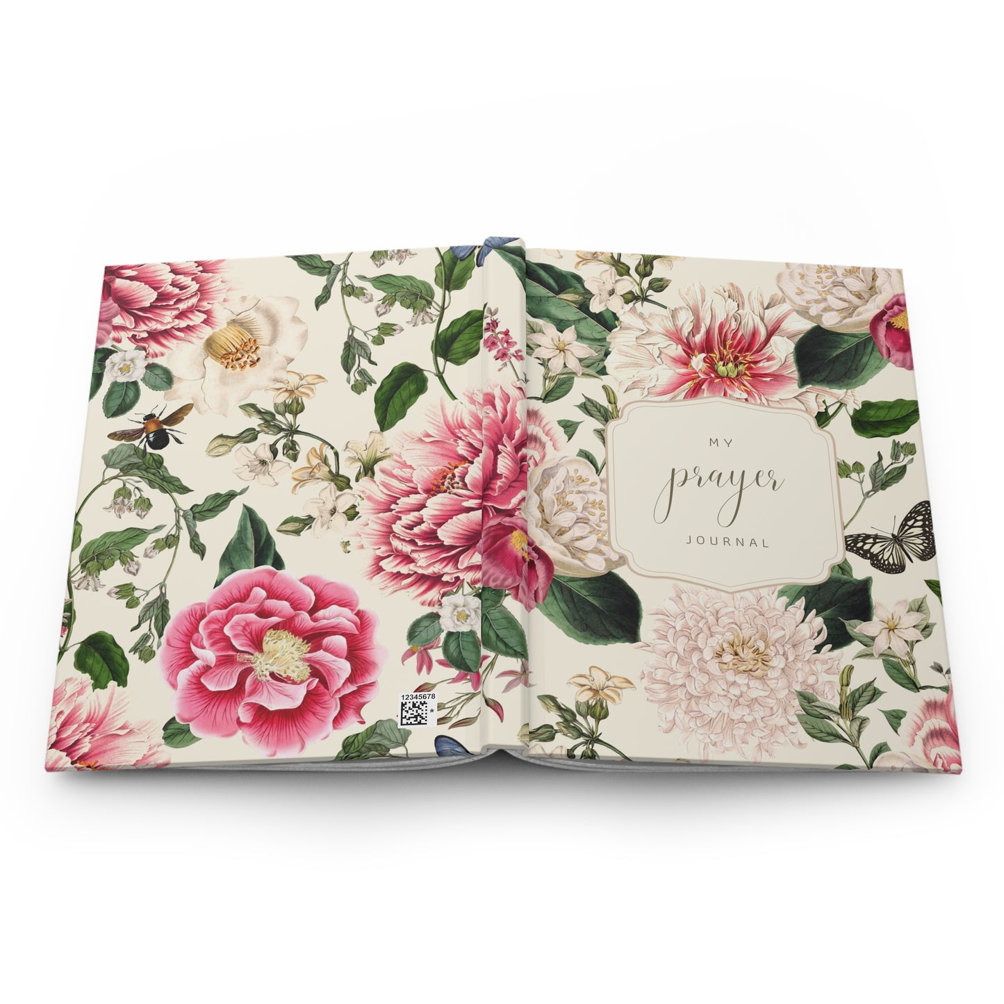 My Prayer Journal Vintage Floral Cream