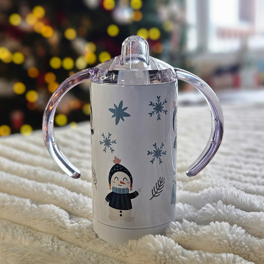Snowmen Sippy Cup Tumbler