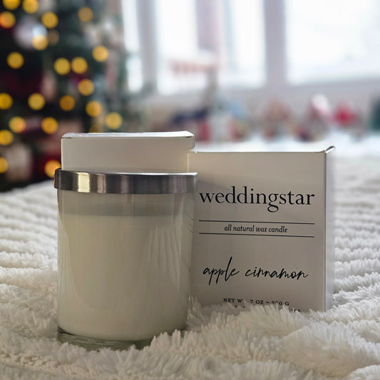Weddingstar Apple Cinnamon Candle