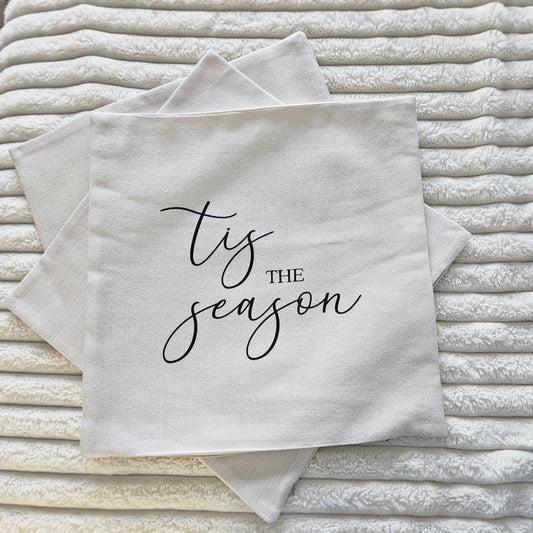 Tis the Season Pillow Cover