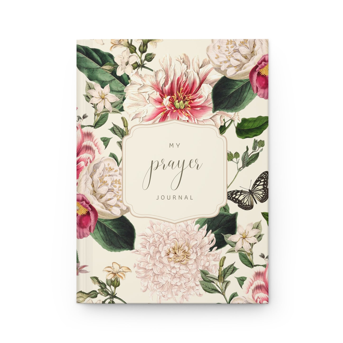 My Prayer Journal Vintage Floral Cream