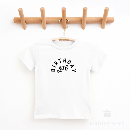 Birthday Girl Toddler's Fine Jersey Tee