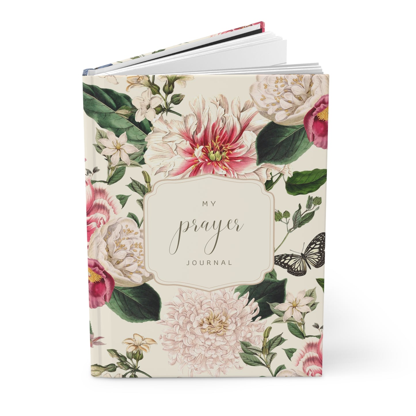 My Prayer Journal Vintage Floral Cream