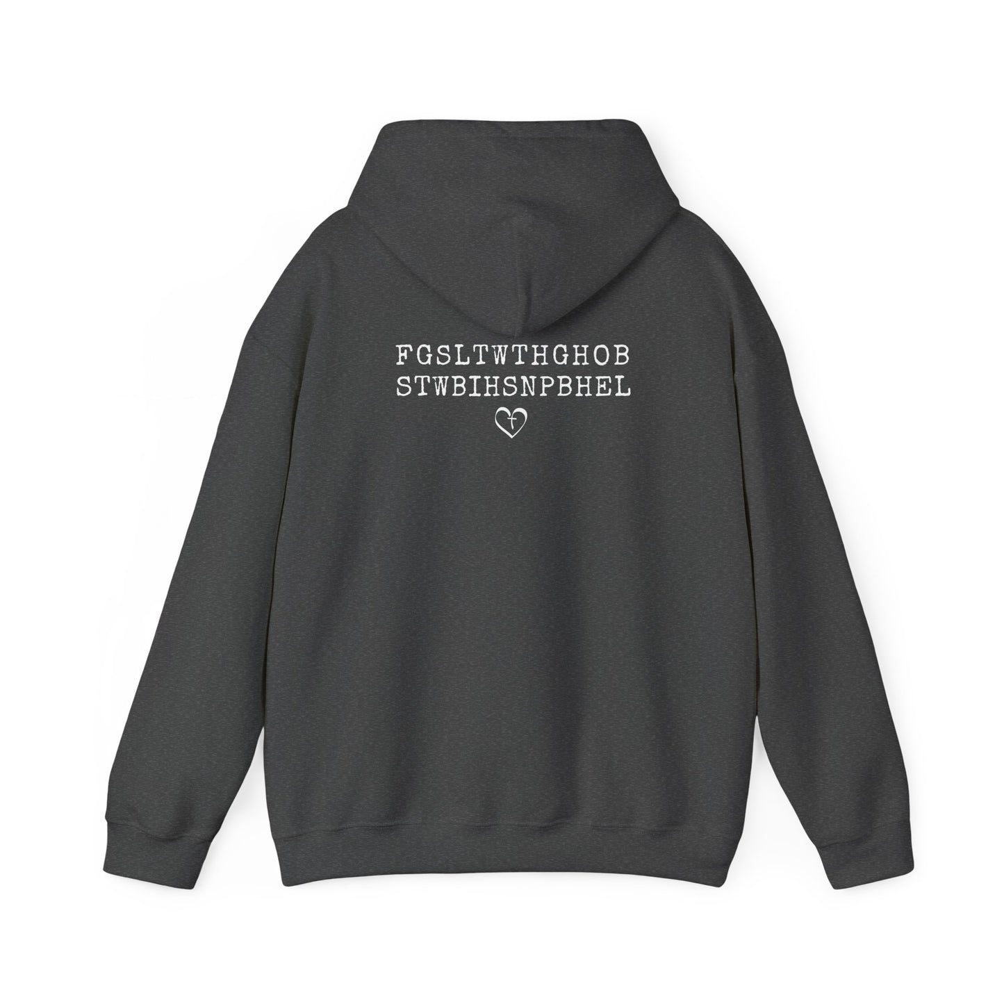For God So Loved | John 3:16 Acronym Christian Hoodie | Faith-Based Apparel