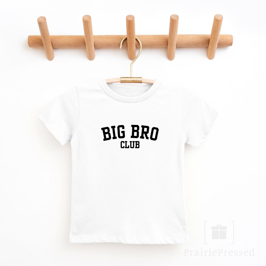 Big Bro Club Toddler's Fine Jersey Tee