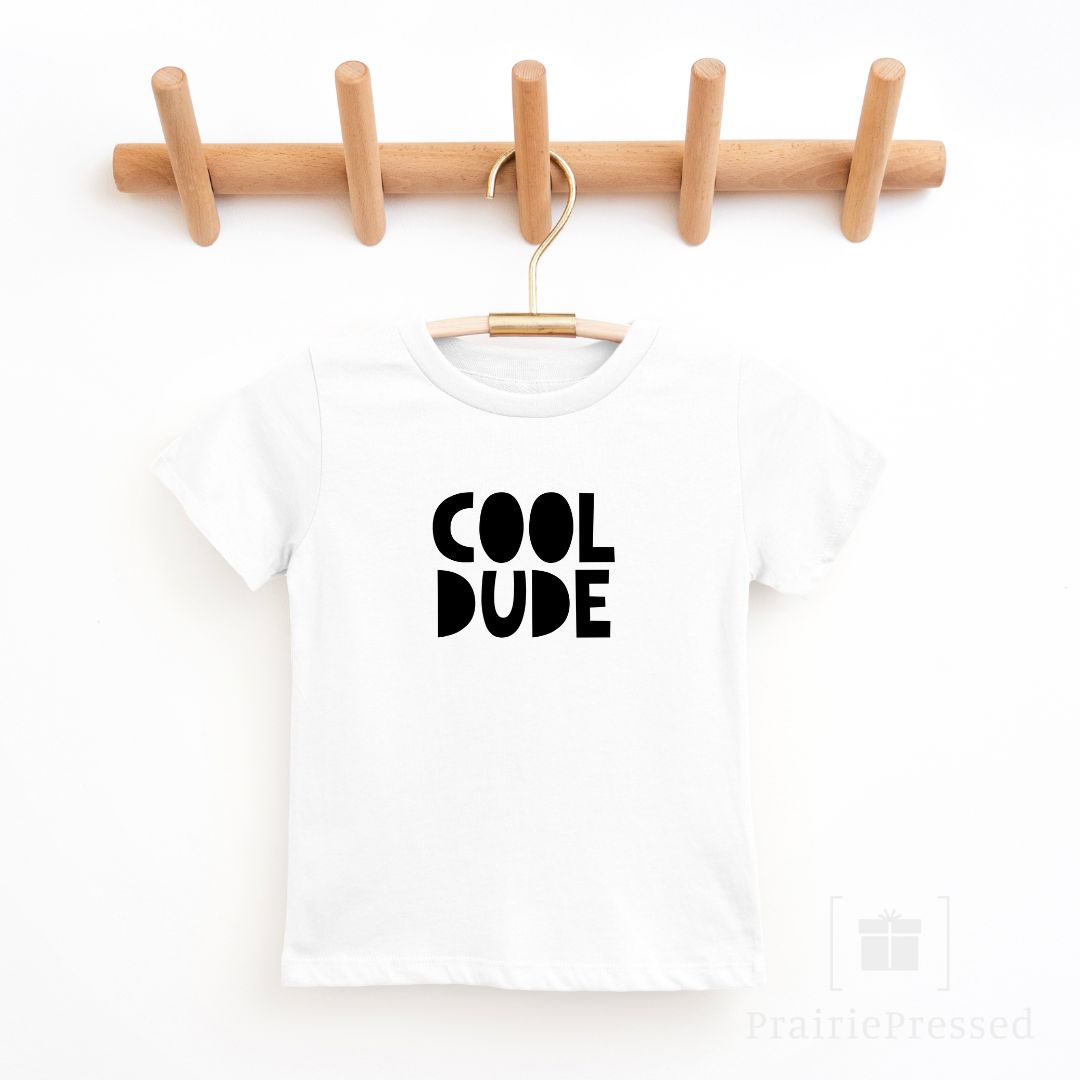 Cool Dude Toddler's Fine Jersey Tee