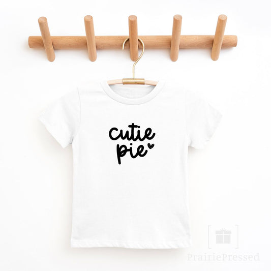 Cutie Pie Toddler's Fine Jersey Tee