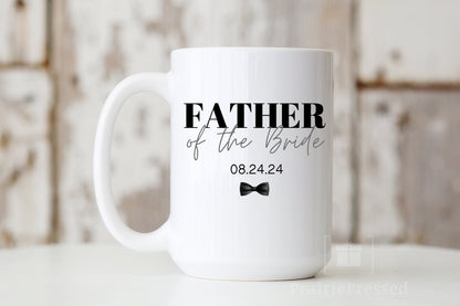 Father of the Bride Ceramic Wedding Mug