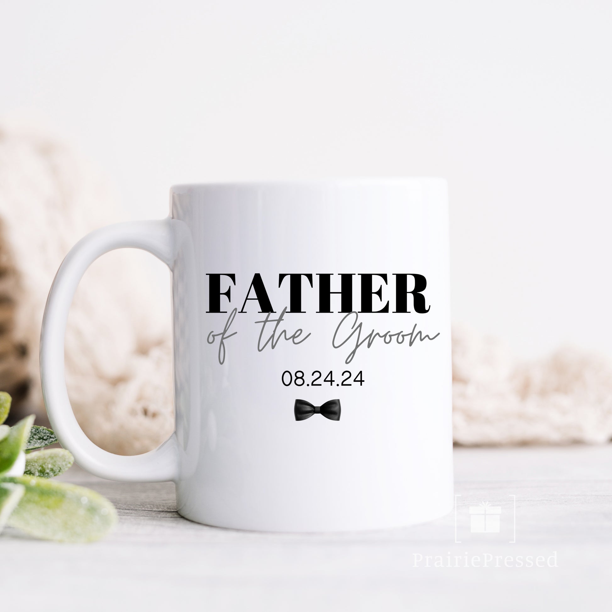 Father of the Groom Ceramic Wedding Mug