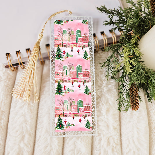 Bookmark - Christmas Ice Skating