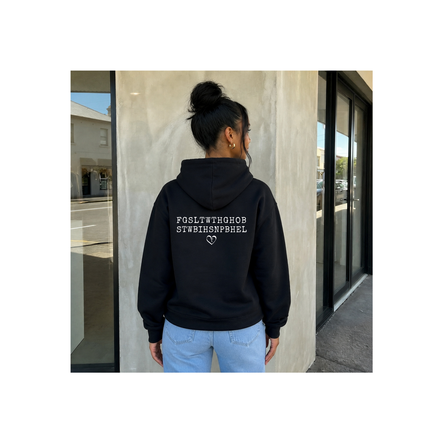 For God So Loved | John 3:16 Acronym Christian Hoodie | Faith-Based Apparel