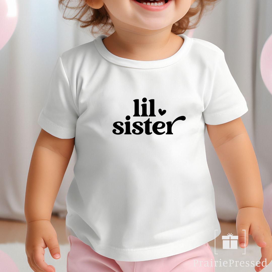 Lil Sister Toddler's Fine Jersey Tee