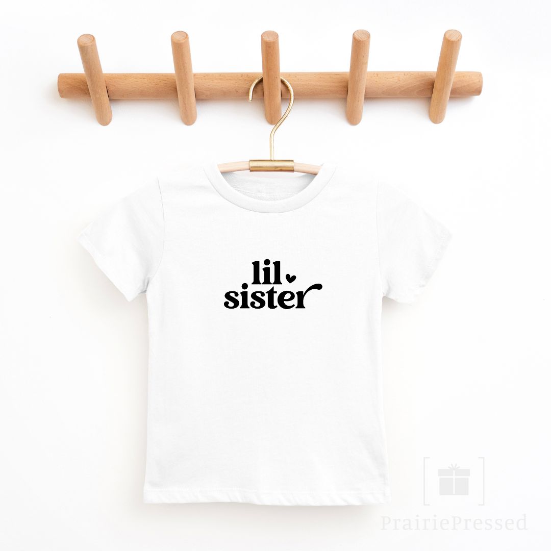 Lil Sister Toddler's Fine Jersey Tee