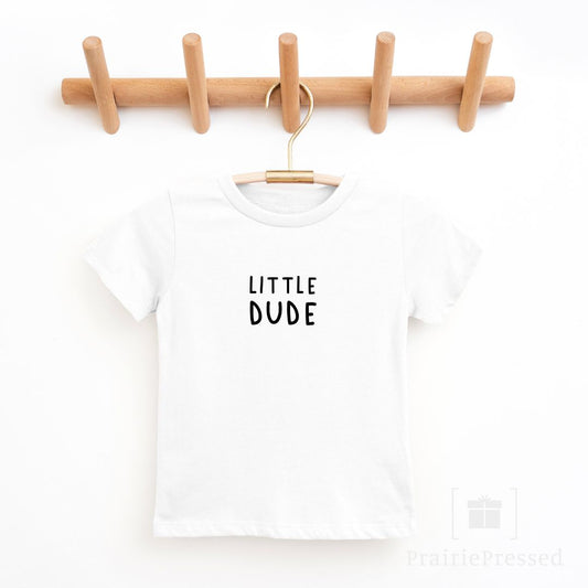 Little Dude Toddler's Fine Jersey Tee