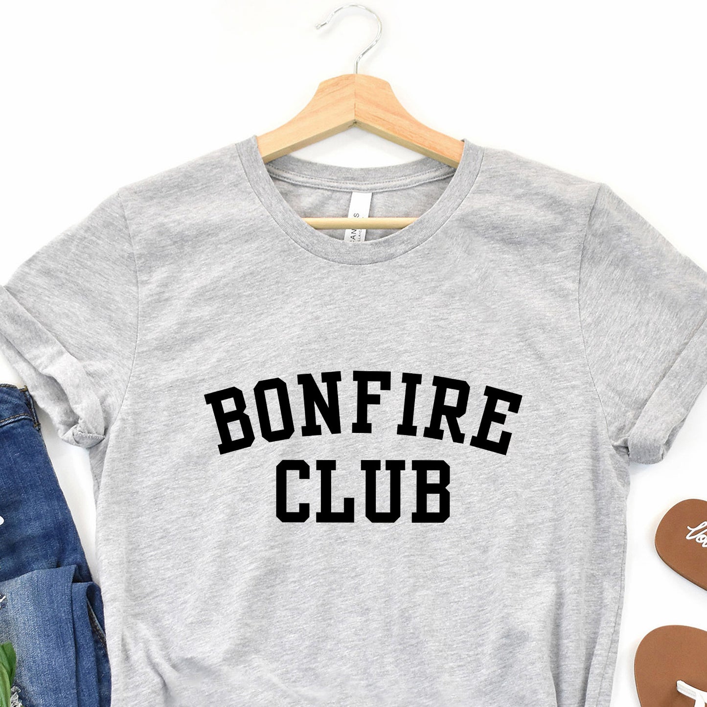 Bonfire Club Bella Canvas Cotton T Shirt