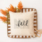 Fall - cozy sweaters Pillow Cover