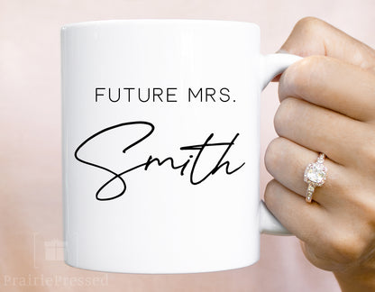 Future Mrs. Engagement Ceramic Coffee Mug