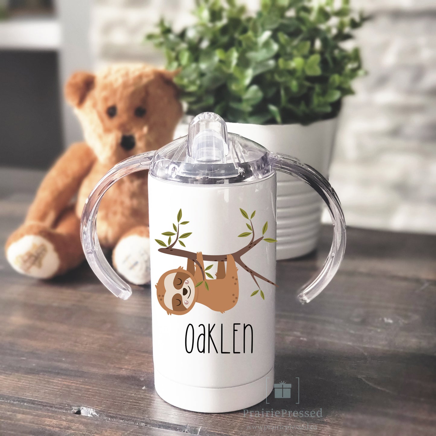 Baby Sloth Sippy Cup Tumbler
