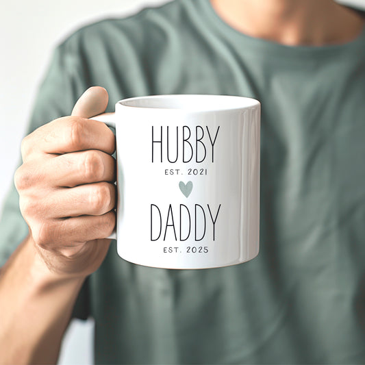 Hubby Daddy Custom Ceramic Mug