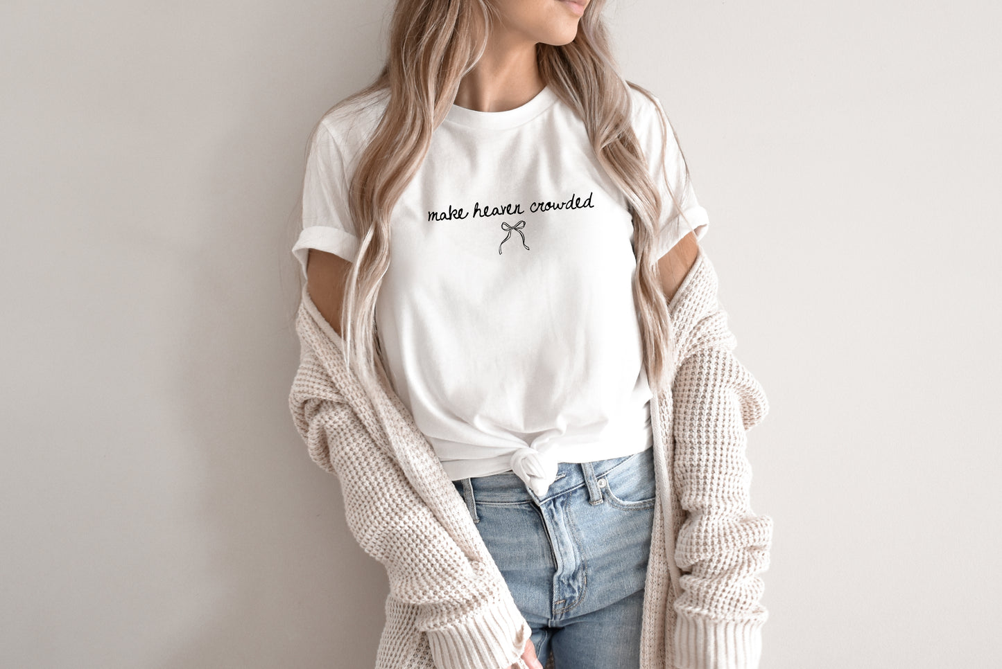 Make Heaven Crowded T-Shirt |  Christian Tee | Canada